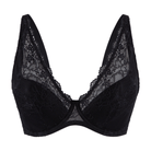 LingaDore Daily Triangle plunge BH, sort - 1400-6 - 02 - Black