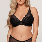LingaDore Daily Triangle plunge BH, sort - 1400-6 - 02 - Black