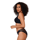 LingaDore Daily tai trusse, sort - 1400B-3 - 02 - Black