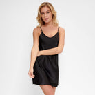 LingaDore Daily natkjole, sort - 1400CH - 02 - Black