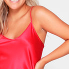 LingaDore Daily natkjole, rød - 1400CH - 05 - Red