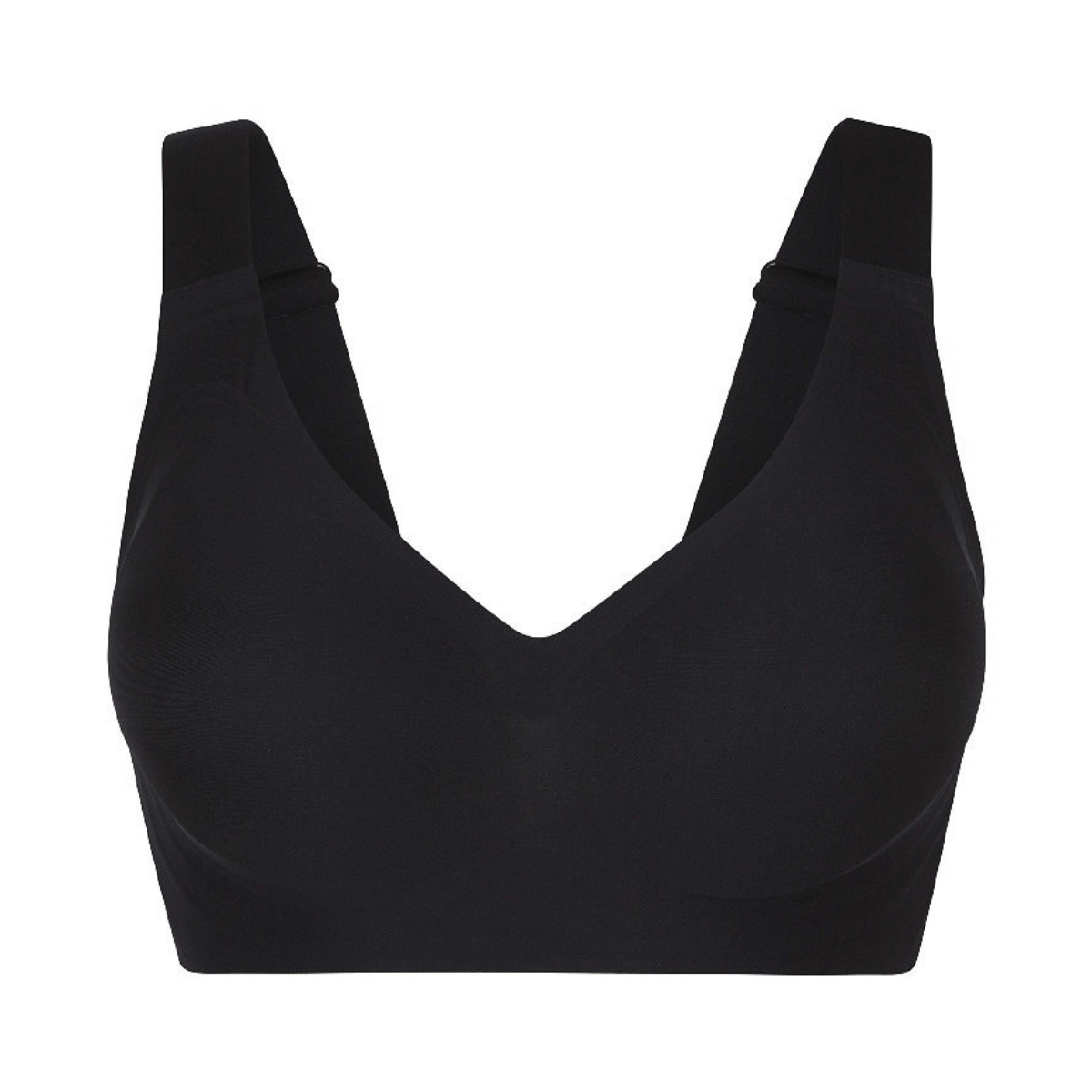 LingaDore Invisble BH uden bøjle, sort - 1400P-1 - 02 - Black