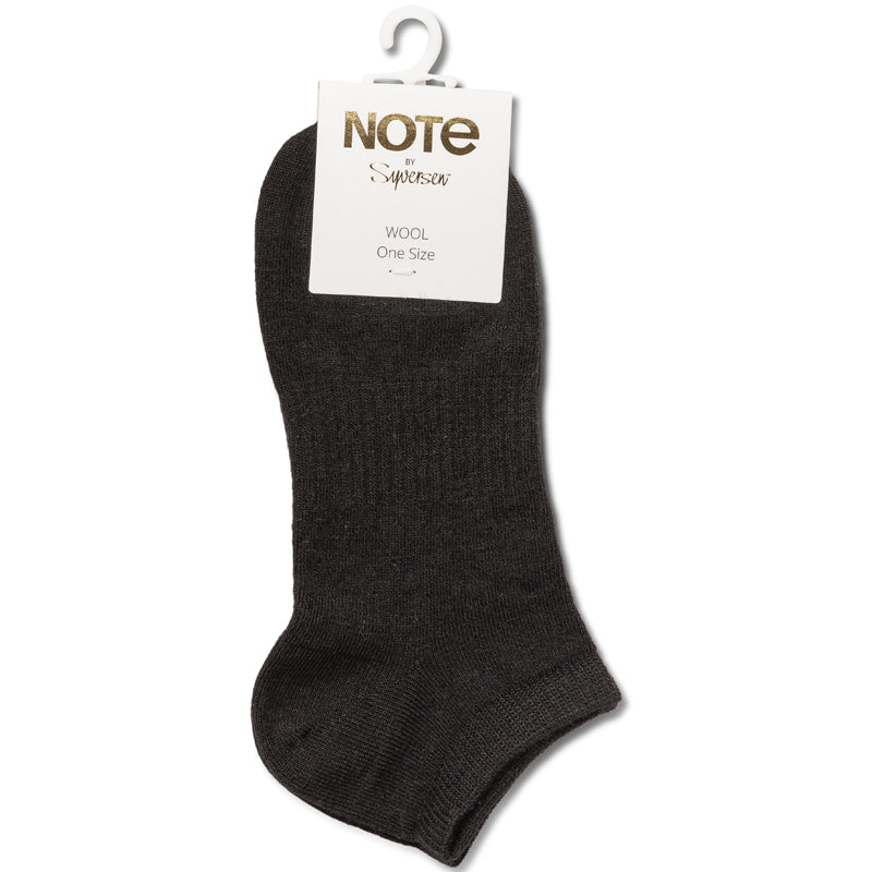 Note ankelstrømper, sort - 146291 - 190 - Black