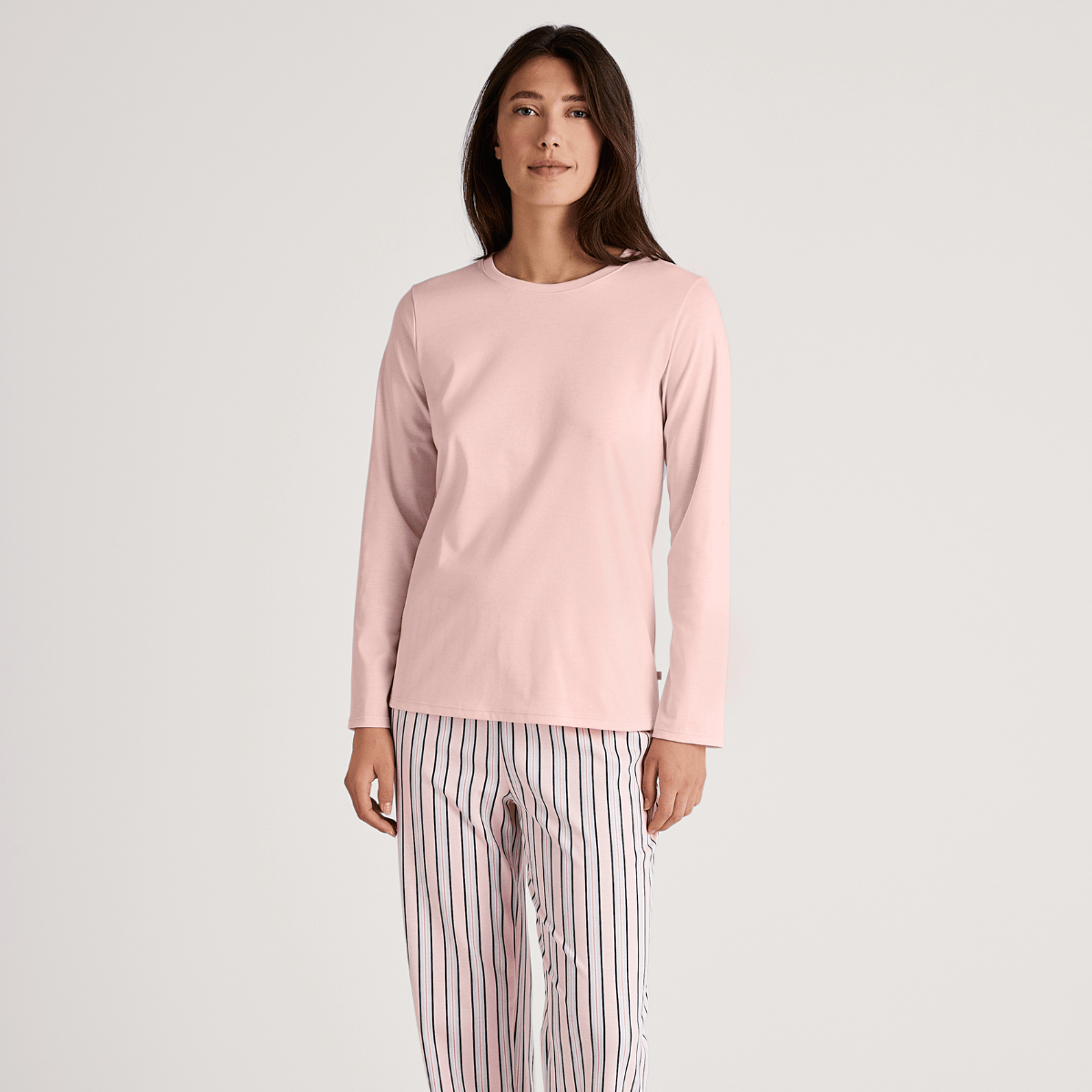 Calida Favourites Sleep nattrøje, rosa - 15357 - 072 - Pearl Blush