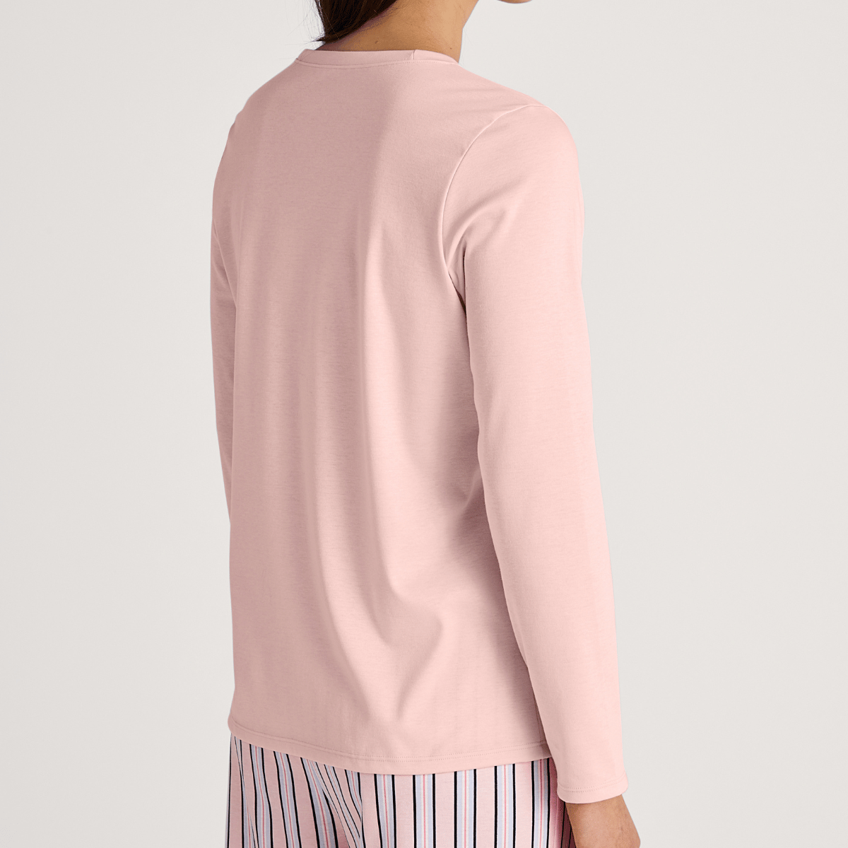 Calida Favourites Sleep nattrøje, rosa - 15357 - 072 - Pearl Blush