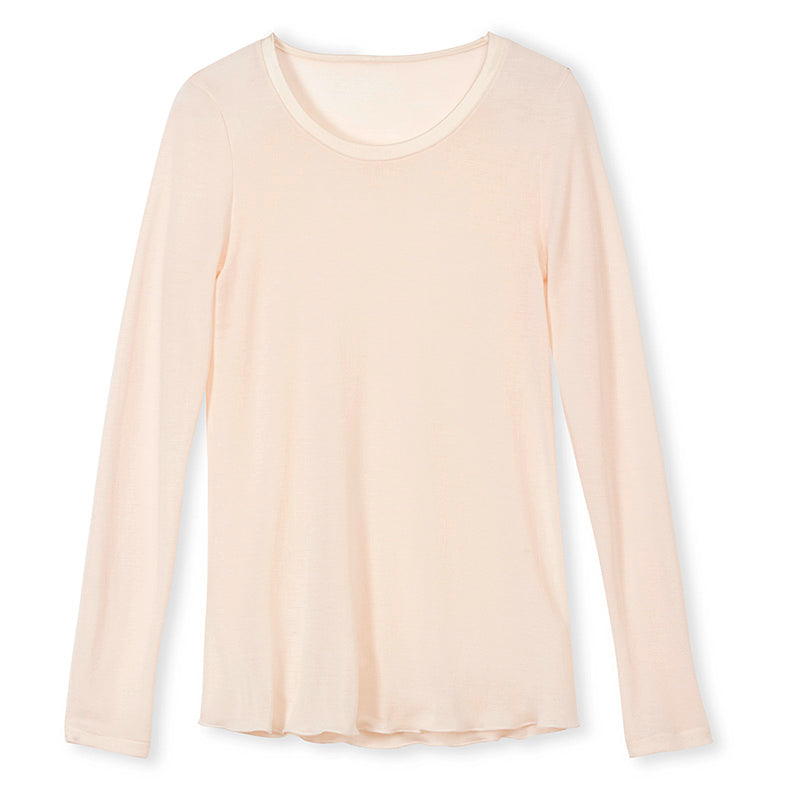 Calida True Confidence bluse, lyserød - 15435 - 090 - Light Ivory