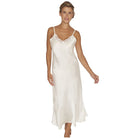 Lady Avenue Silk Jersey natkjole, hvid - 27-80805 - 0 - Off White