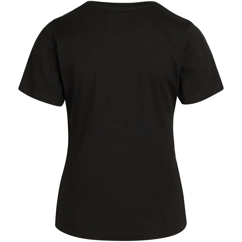 Norvig Ladies O-Neck t-shirt, sort - 1551 - SORT - Black