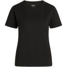 Norvig Ladies V-Neck t-shirt, sort - 1552 - SORT - Black