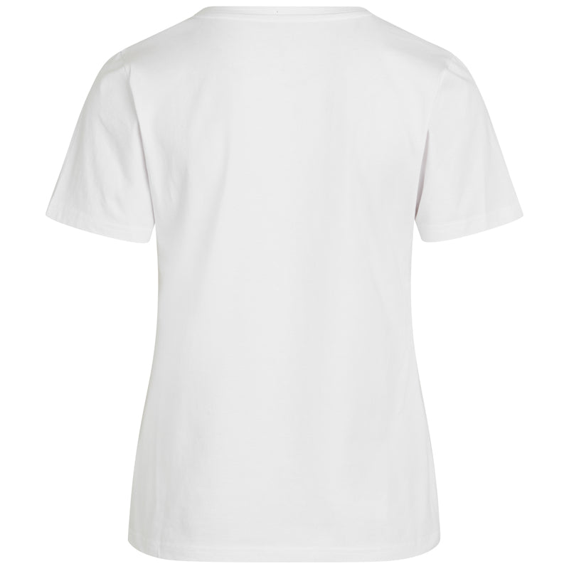 Norvig Ladies V-Neck t-shirt, hvid - 1552 - HVID - White