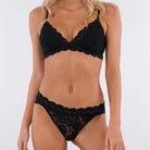 Neo Noir Skin Lime BH uden bøjle, sort - 156518 - 100 - Black