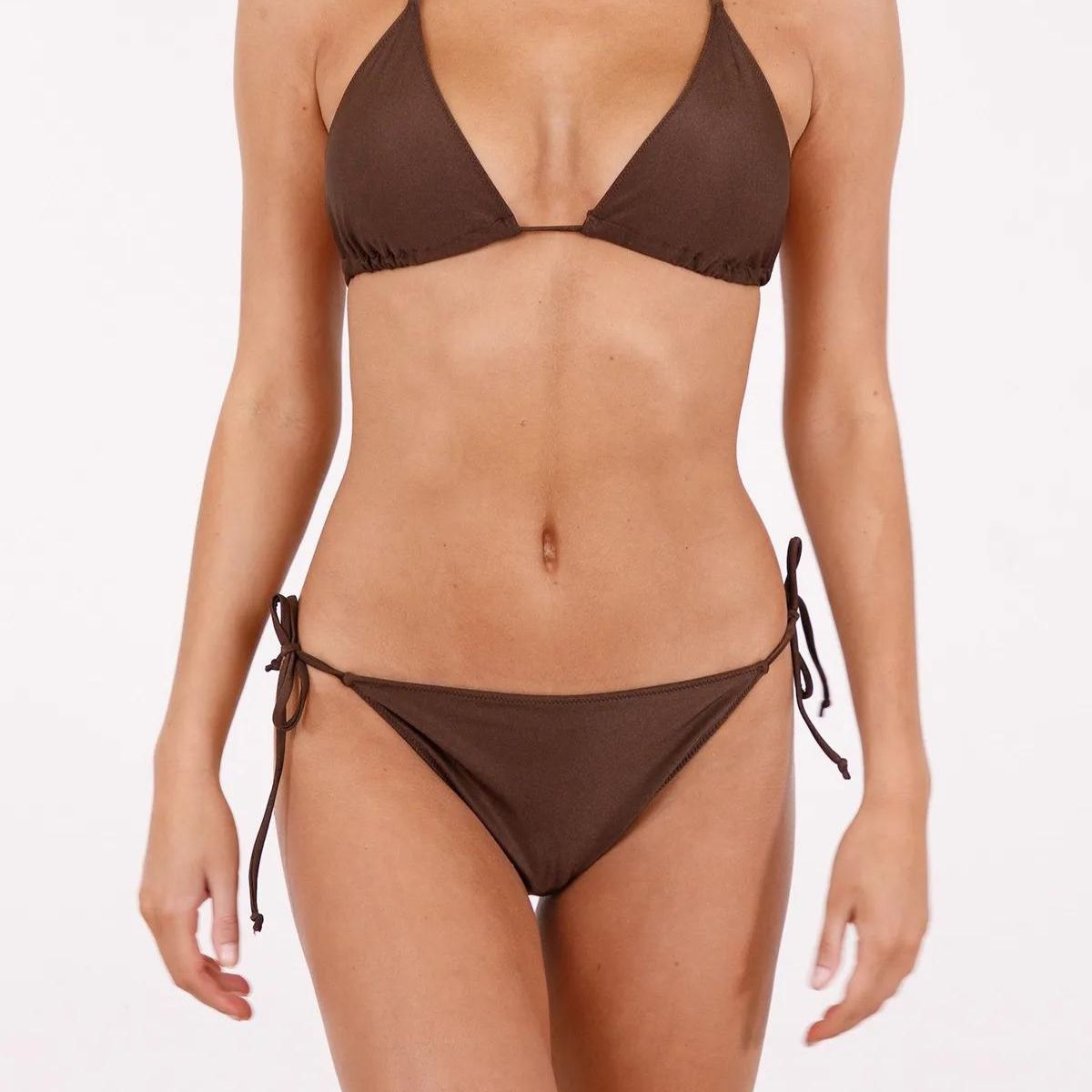 Neo Noir Skin shell bikinitrusse, brun - 157693 - 210 - Brown