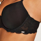 Hunkemöller Angie BH med bøjle, sort - 166942 - BLACK - Black