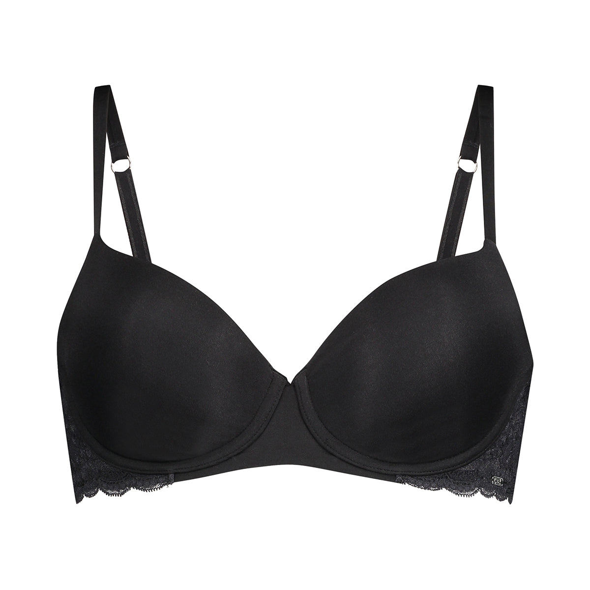 Hunkemöller Angie BH med bøjle, sort - 166942 - BLACK - Black