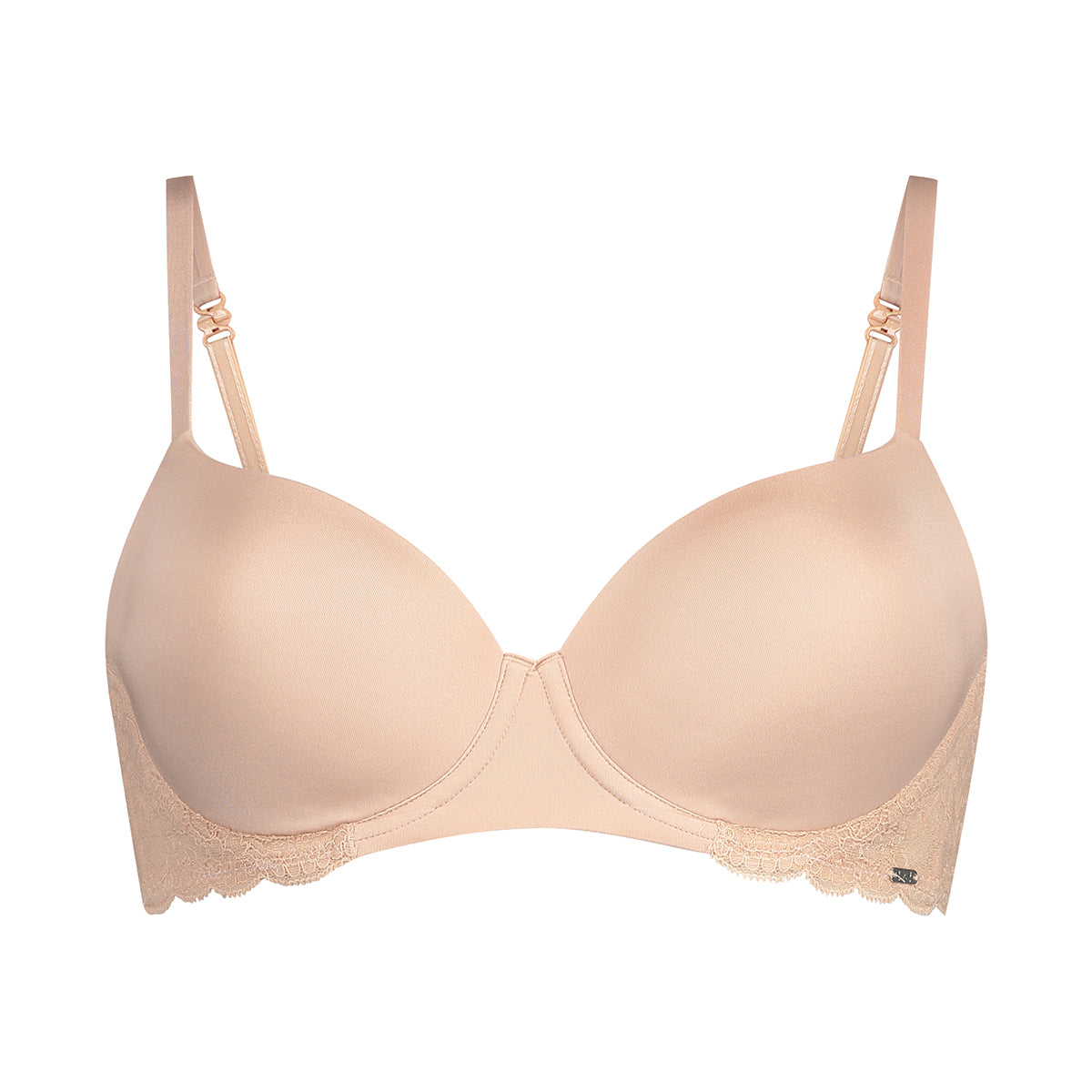 Hunkemöller Angie BH med bøjle, nude - 166943 - TAN - Tan