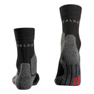 Falke Comfort Running strømper, sort - 16702 - 3010 - Black-mix