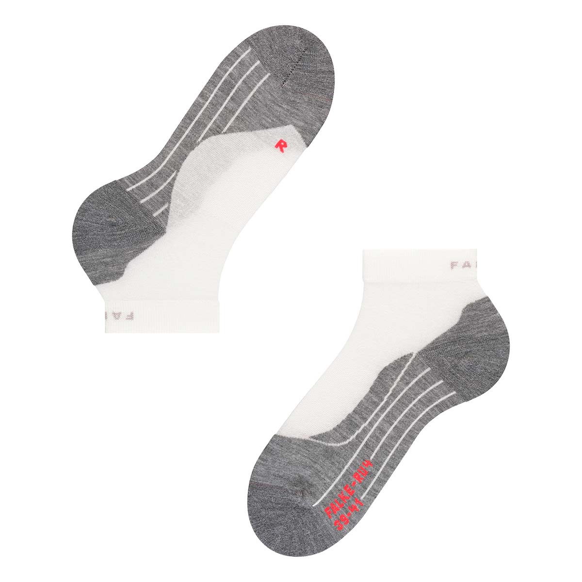 Falke Endurance Running ankelstrømper, hvid - 16706 - 2020 - White-mix