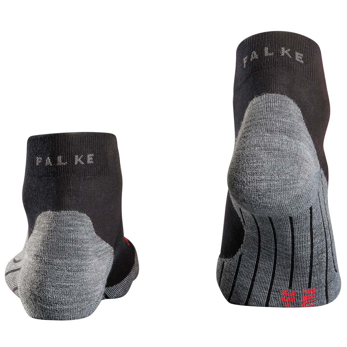 Falke Endurance Running ankelstrømper, sort - 16706 - 3010 - Black-mix