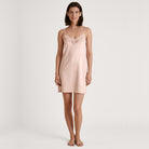 Calida Sensual Secrets natkjole, lyserød - 17131 - 171 - Lace Parfait Pink