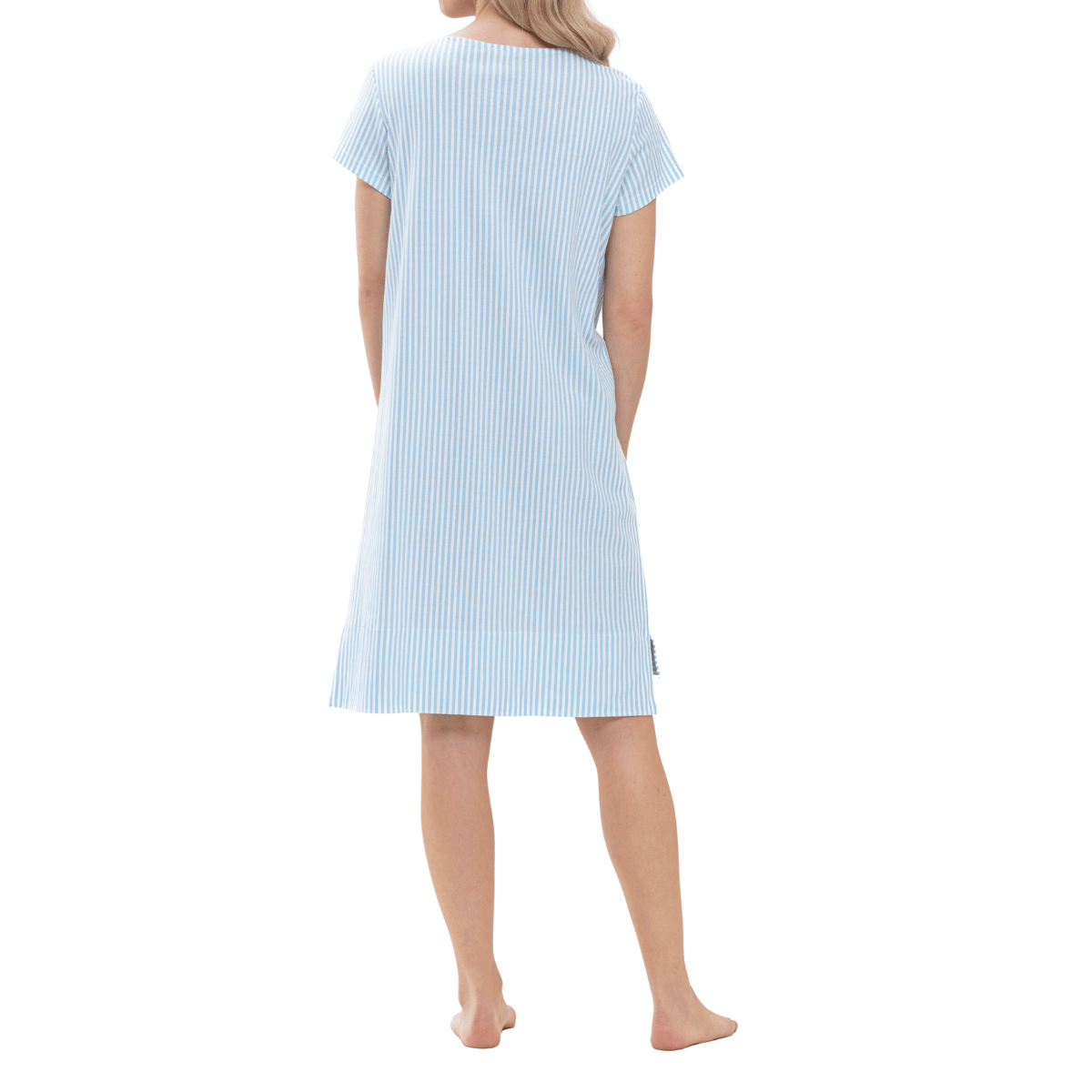 Mey Elva natkjole, lyseblå - 17218 - 309 - Dream Blue