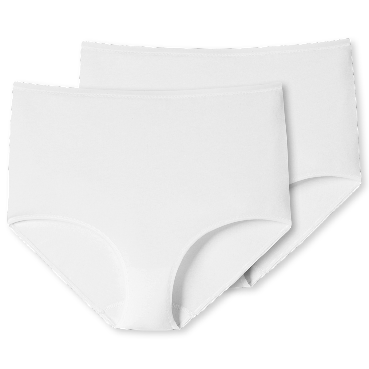 Schiesser 2-Pack maxi trusse, hvid - 174387 - 100 - White