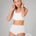 Schiesser 2-Pack maxi trusse, hvid - 174387 - 100 - White