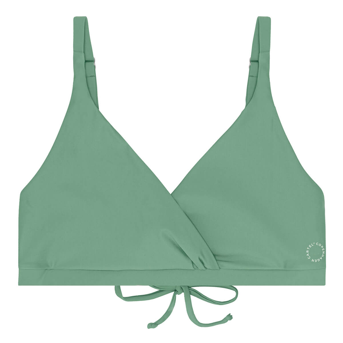 Copenhagen Cartel Istana bikini top uden bøjle, grøn - 17860 - Army - Army