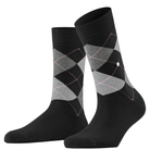 Burlington Queen strømper, sort - 22004 - 3012 - Black-aqua