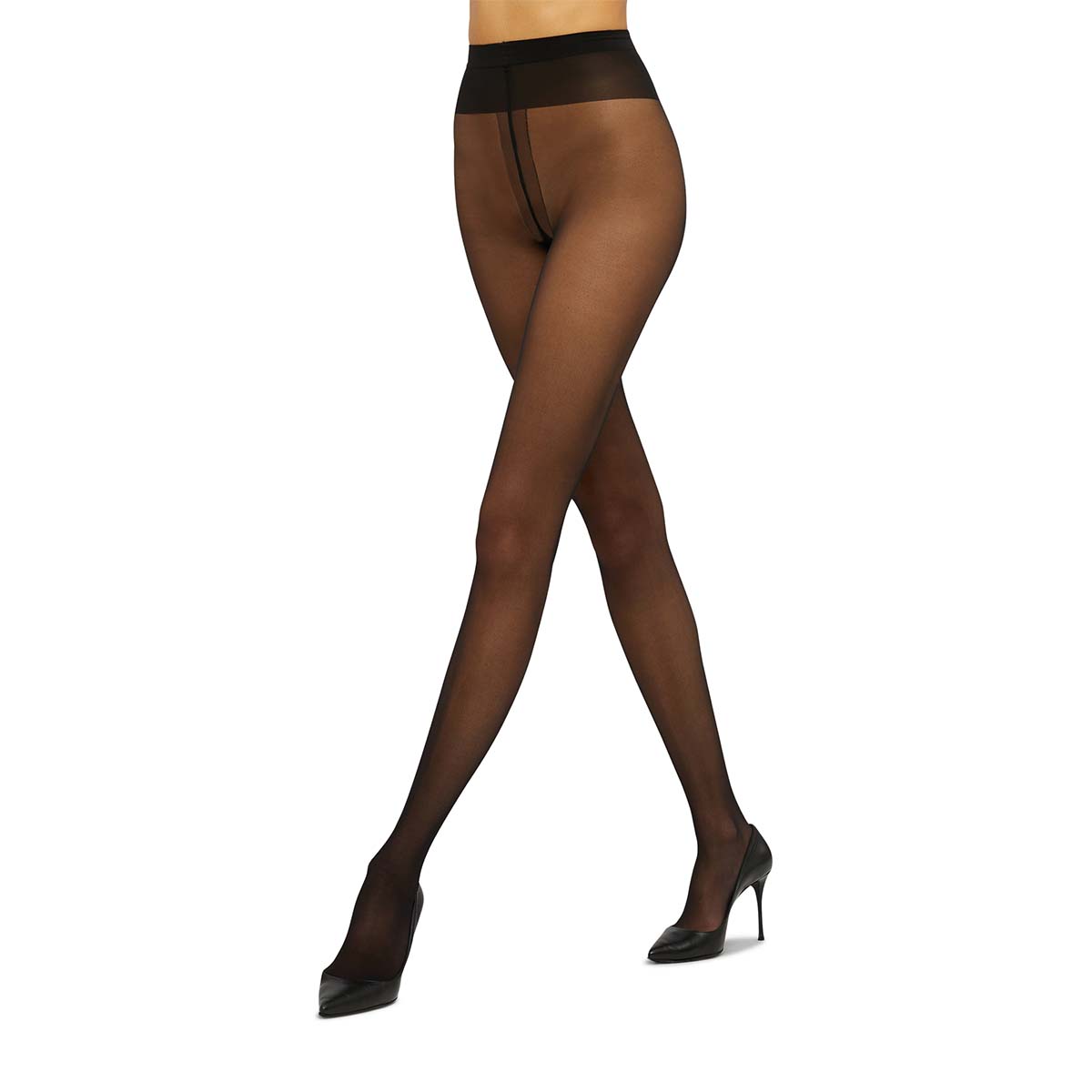 Wolford Individual 10 Denier strømpebukser, sort - 18382 - 7005 - Black