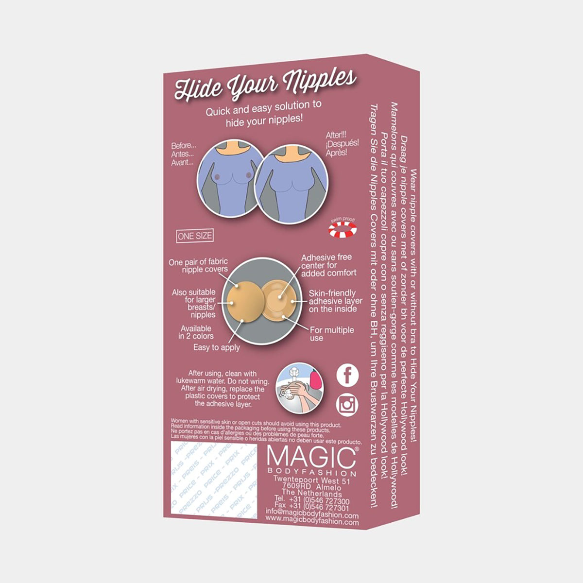 Magic Bodyfashion nipple covers, nude - 35HN152036 - - Latte