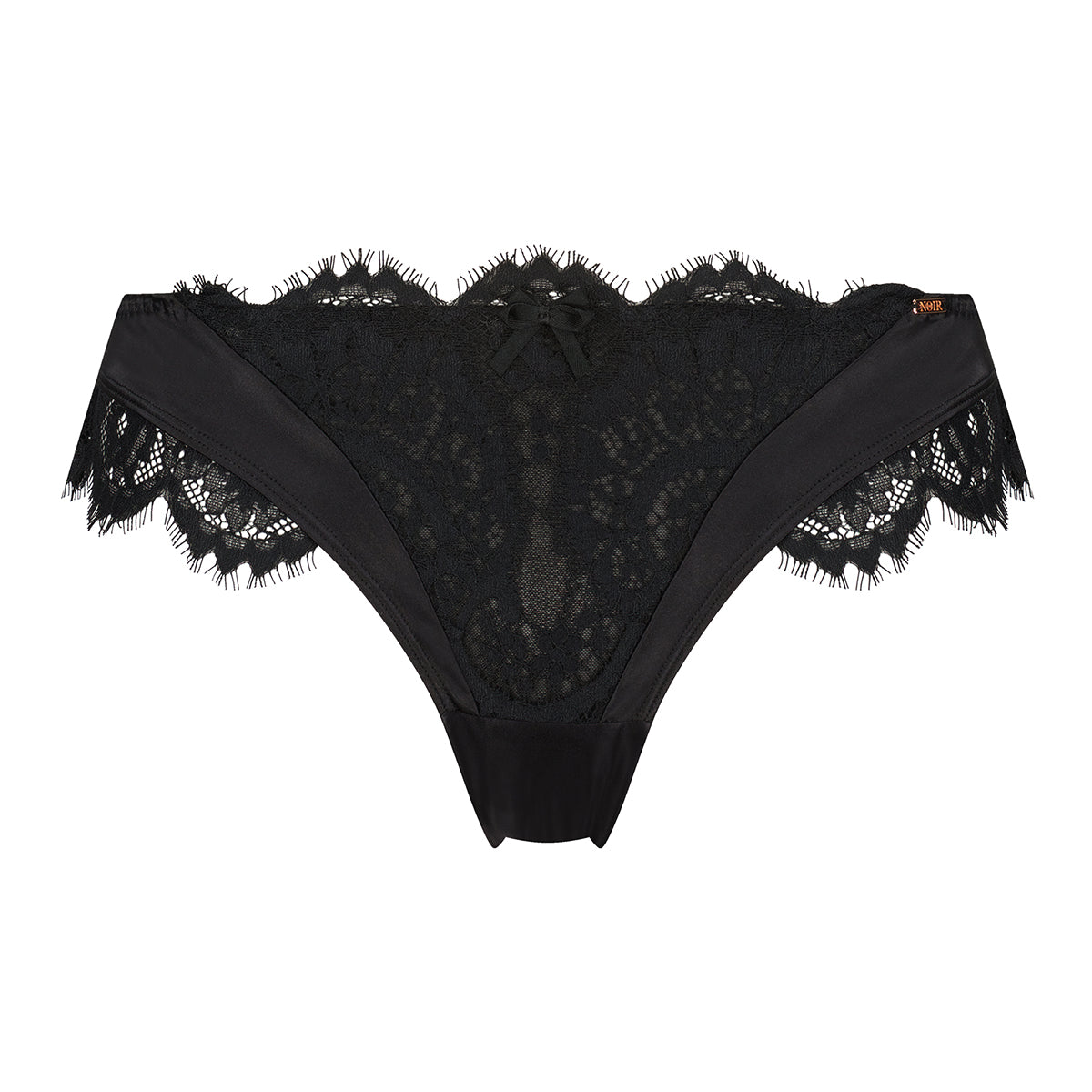 Hunkemöller Hannako brazilian trusse, sort - 199489 - CAVIAR - Caviar