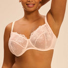 Simone Pérèle Intrigue BH med bøjle, lyserød - 1E2320 - 314 - Sakura Pink
