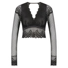 Hunkemöller Lotta bralette BH, sort - 200166 - CAVIAR - Caviar