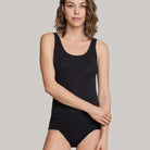 Schiesser top, sort - 200763 - 000 - Black