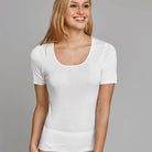 Schiesser t-shirt, hvid - 200764 - 100 - White