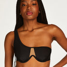 Hunkemöller Belize mesh bikini top, sort - 200874 - BLACK - Black