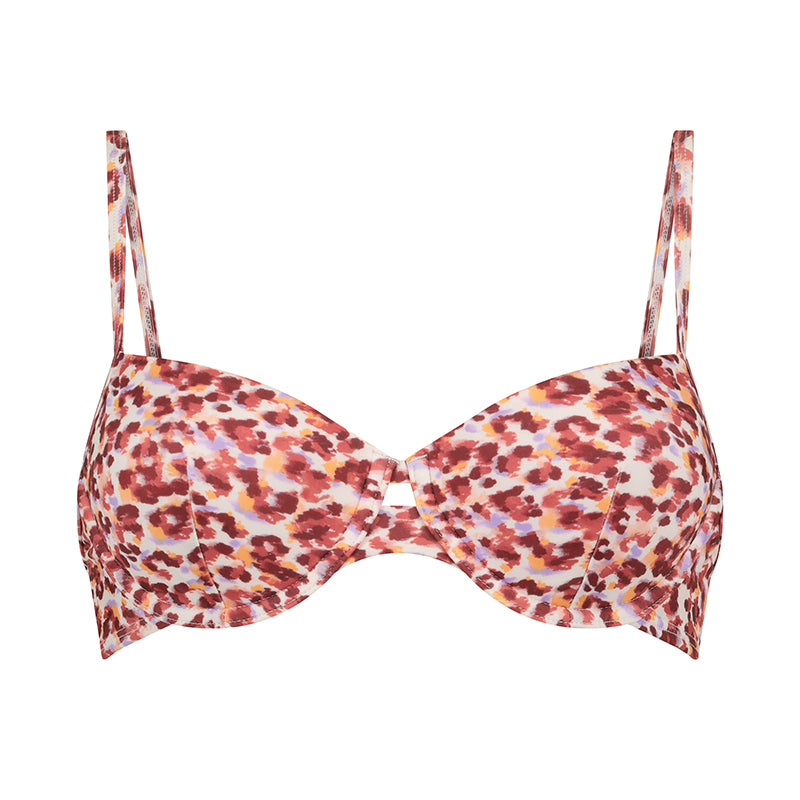 Hunkemöller Tobago bikini top, multi - 200919 - WHITE - White