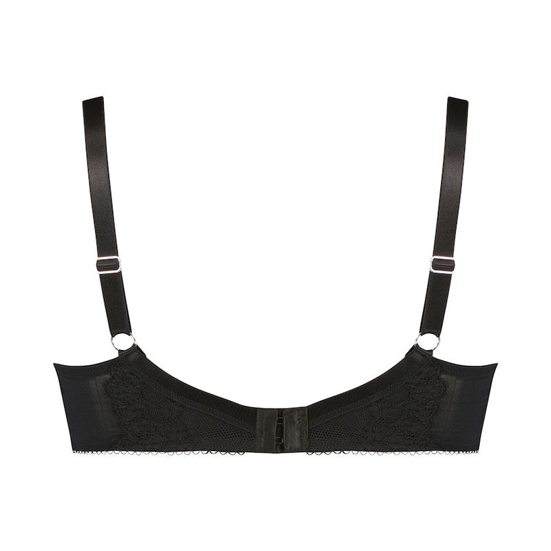 Hunkemöller Daisy BH med bøjle, sort - 202109/205440 - CAVIAR - Caviar