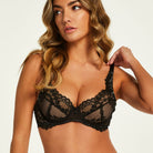 Hunkemöller Daisy BH med bøjle, sort - 202109/205440 - CAVIAR - Caviar