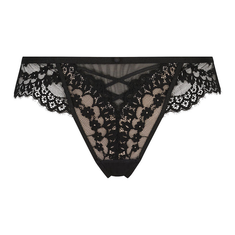 Hunkemöller Daisy g-streng, sort - 202112/206017 - CAVIAR - Caviar