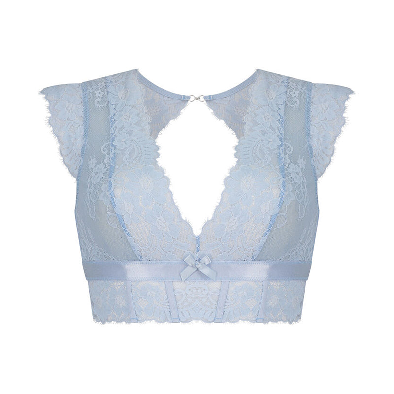 Hunkemöller Catrin bralette BH, blå - 202233 - KENTUCKY BLUE - Kentucky Blue