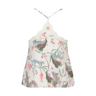 Hunkemöller Cami woven cheetah jungle top, multi - 202315 - SNOW WHITE - Snow White
