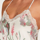 Hunkemöller Cami woven cheetah jungle top, multi - 202315 - SNOW WHITE - Snow White