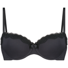 Hunkemöller Lola BH med bøjle, sort - 202696 - Caviar - Caviar