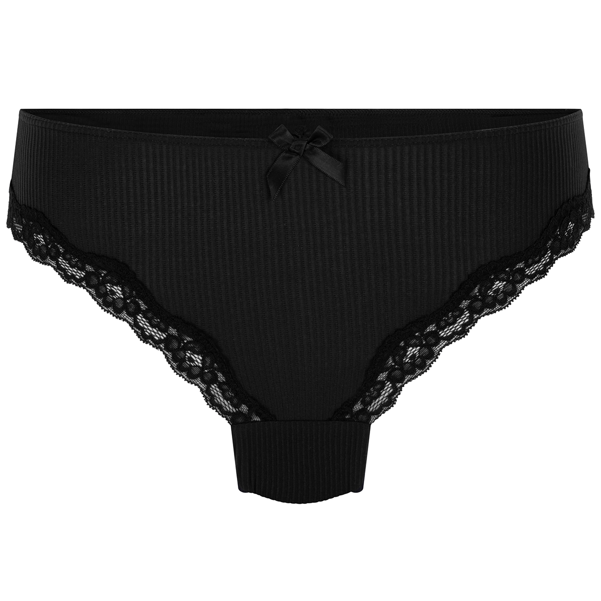 Hunkemöller Lola brazilian trusse, sort - 202697 - Caviar - Caviar