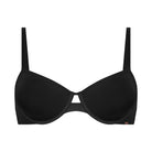 Hunkemöller Mesh Essentials BH med bøjle, sort - 206239 - Caviar - Caviar