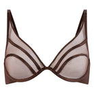 Hunkemöller Rianne BH med bøjle, brun - 206258 - Chicory Coffee - Chicory Coffee