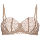 Hunkemöller Anya BH med bøjle, beige - 206265 - Warm Taupe - Warm Taupe
