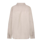 Hunkemöller Linen natskjorte, beige - 206532 - Almond Peach - Almond Peach