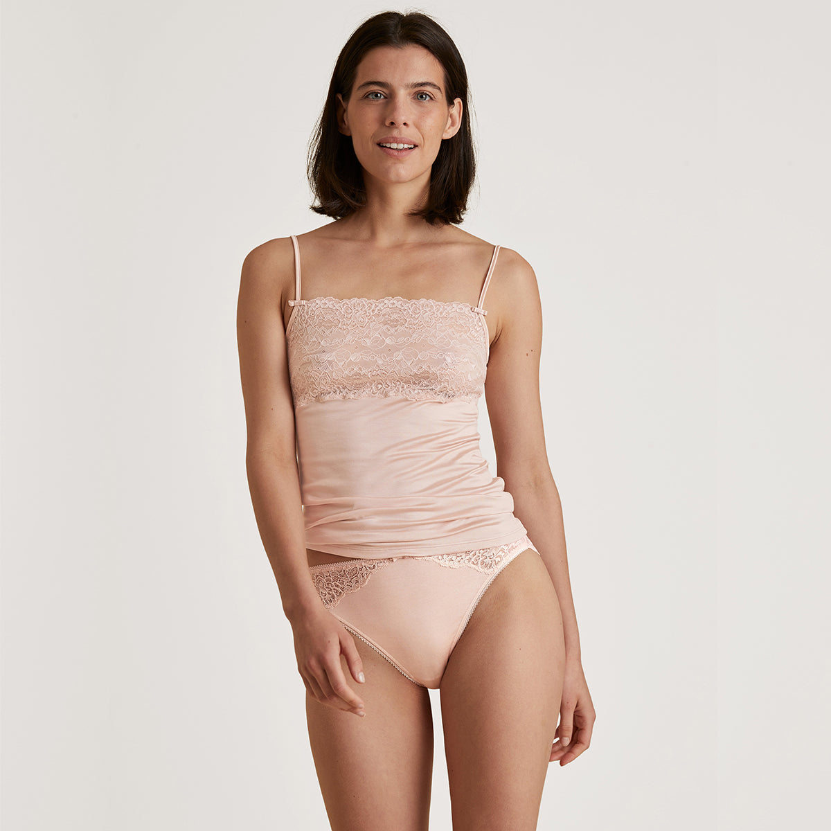 Calida Sensual Secrets tai trusse, lyserød - 21932 - 171 - Lace Parfait Pink